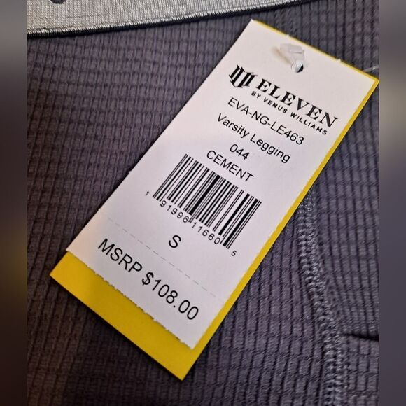 EleVen by Venus Williams Gray Full-Length Athletic Leggings - Picture 4 of 11